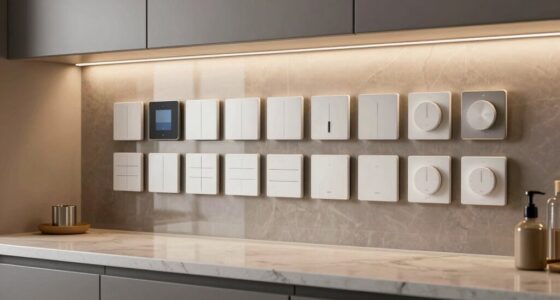 top kitchen light switches