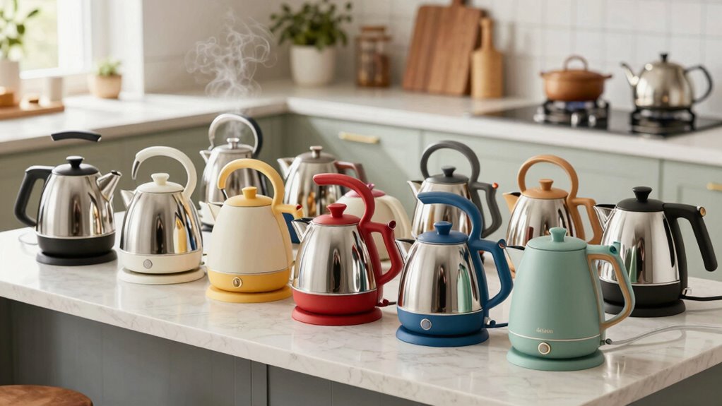 top portable electric kettles