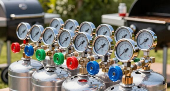 top propane tank gauges