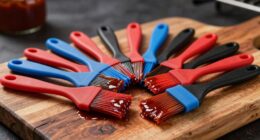 top silicone bbq basting brushes