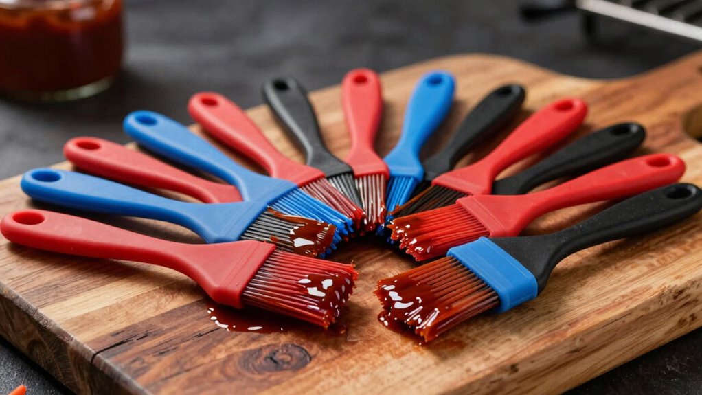 top silicone bbq basting brushes