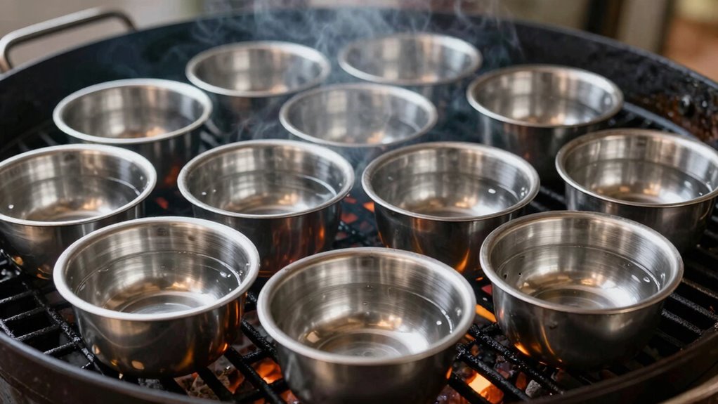 top smoker water pans