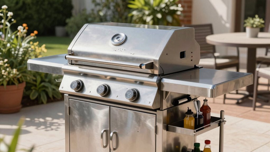 top storage grill carts