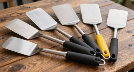 top wide bbq spatulas