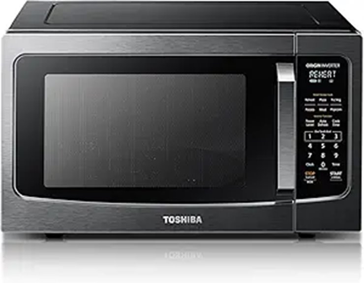 TOSHIBA Countertop Microwave Oven with Inverter Technology