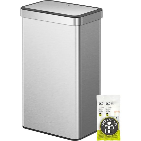 EKO Nova 21 Gallon Touchless Motion Sensor Trash Can
