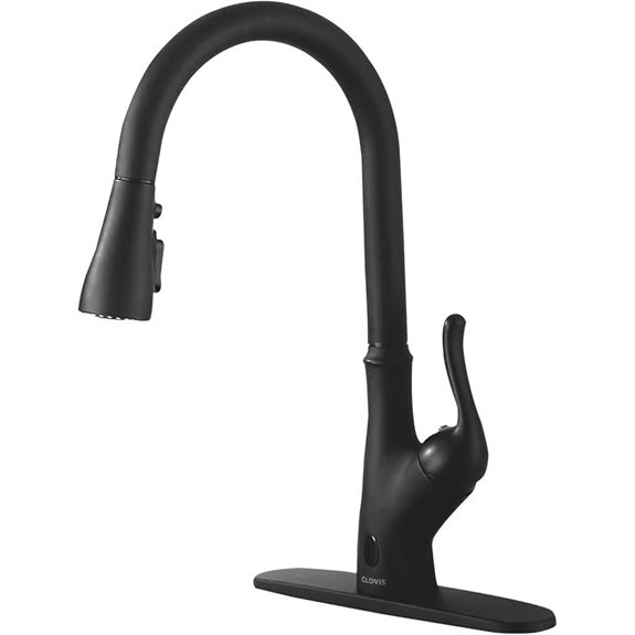 Touch Kitchen Faucet with Touchless Technology (Matte Black)