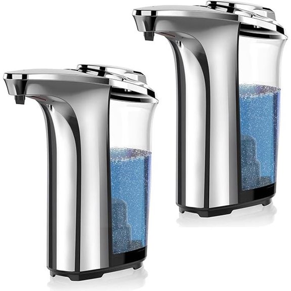 Automatic Touchless Soap Dispenser with Adjustable Levels