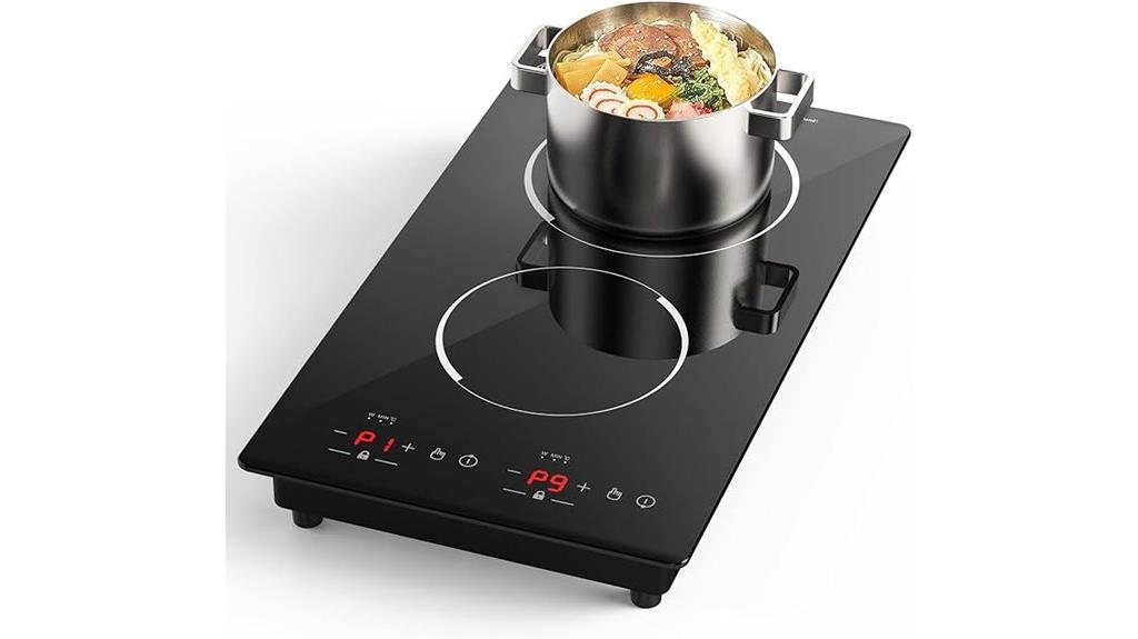 two burner induction cooktop