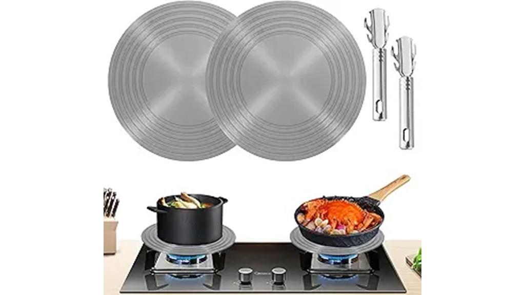 two gas stove diffusers