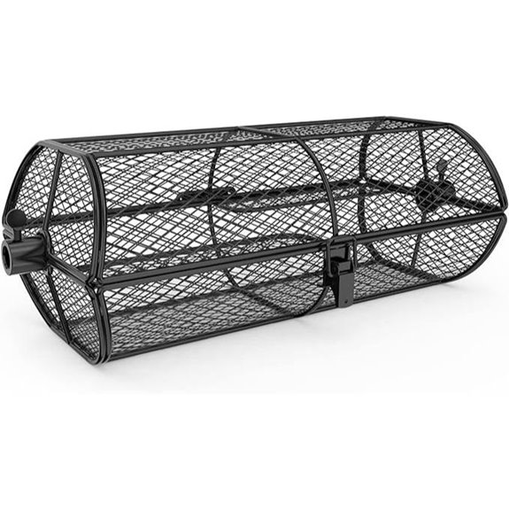 Universal Rotisserie Basket for Gas and Ceramic Grills