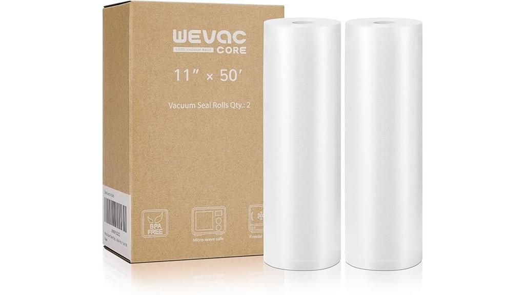 vacuum sealer bag rolls