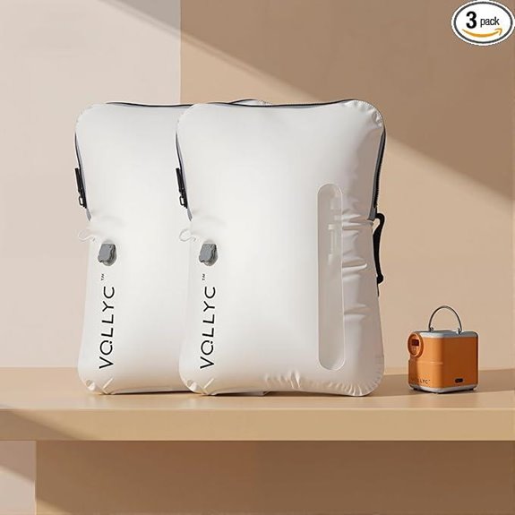 Travel Vacuum Bags with Pump - 25L Capacity