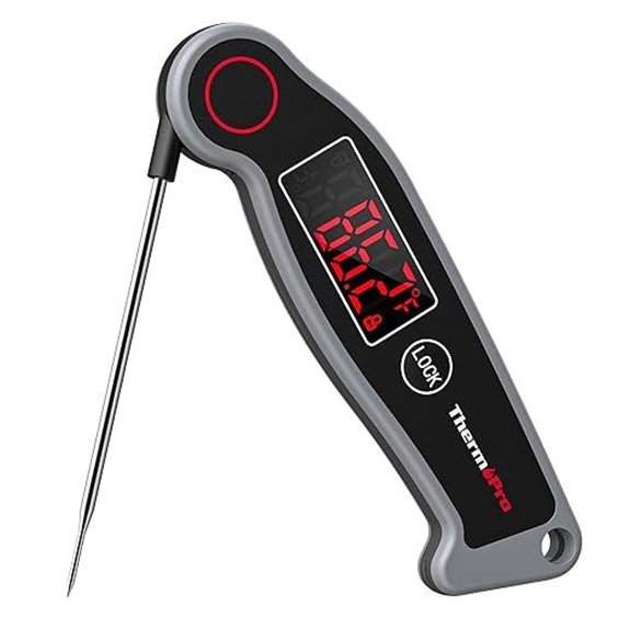 ThermoPro Waterproof Digital Meat Thermometer for Grilling