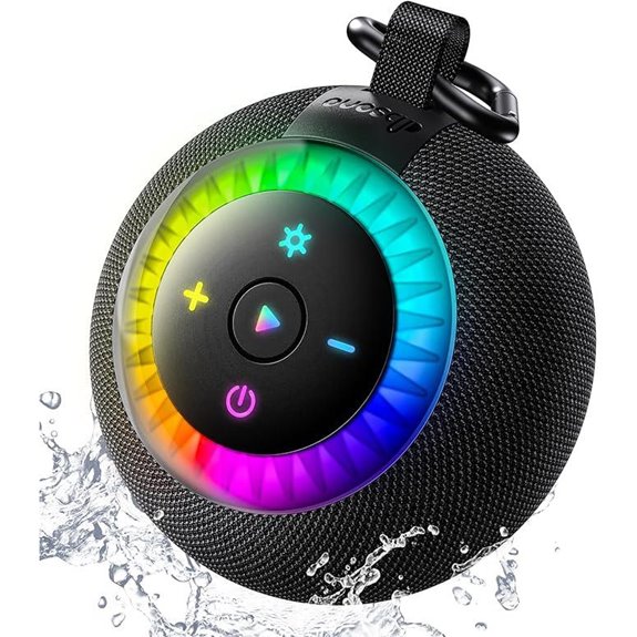 Bluetooth Waterproof Shower Speaker with Suction Cup