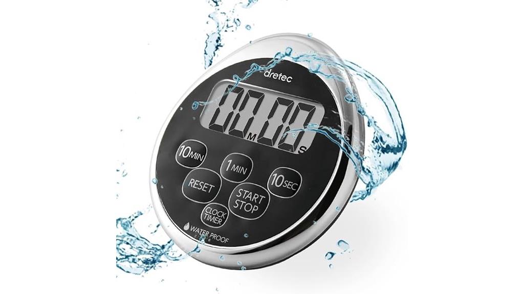 waterproof shower timer magnet