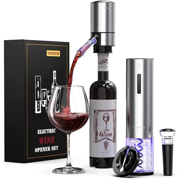 Rechargeable Electric Wine Gift Set for Home Bar