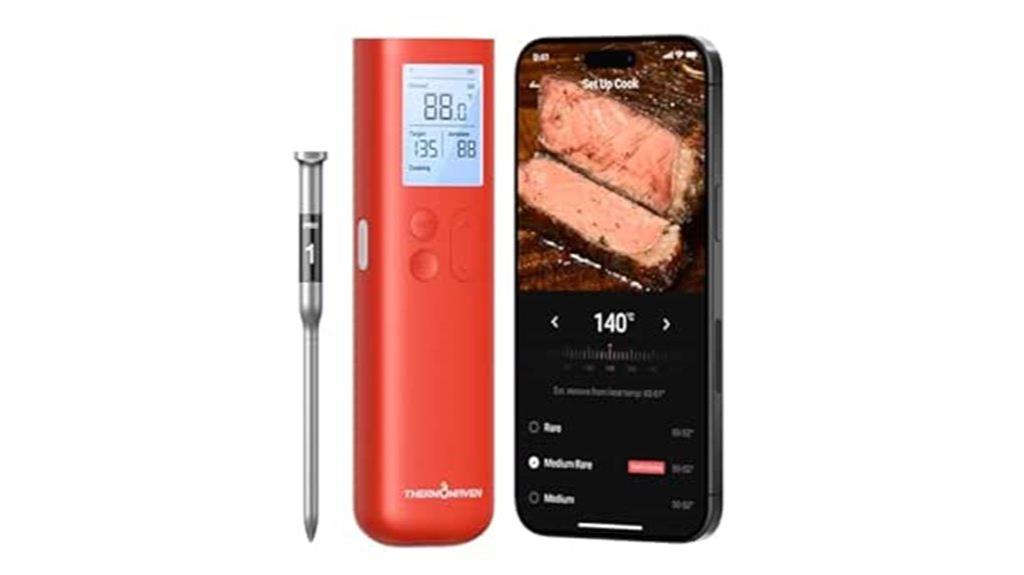 wireless bluetooth meat thermometer