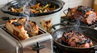 burnt food dried out