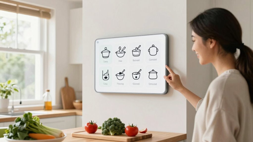 clear accessible kitchen displays