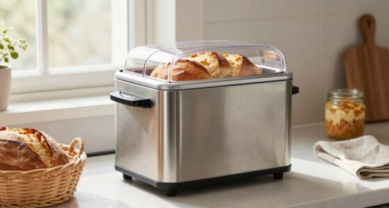 convenient homemade bread baking