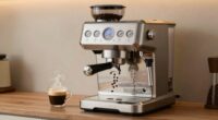 convenient integrated coffee grinding
