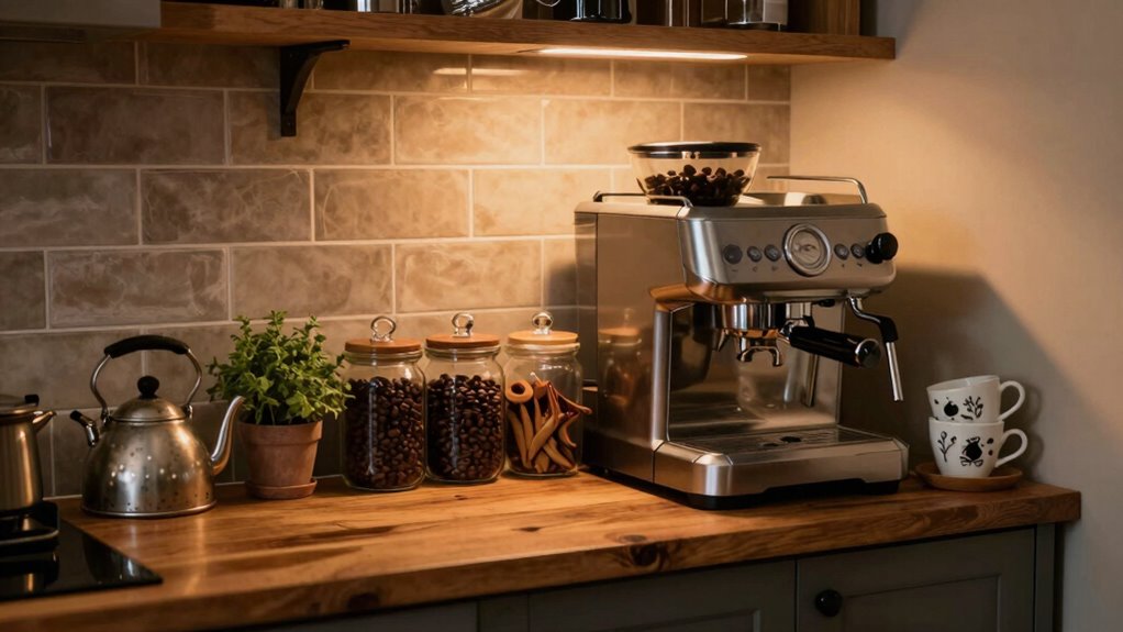 cozy organized home caf