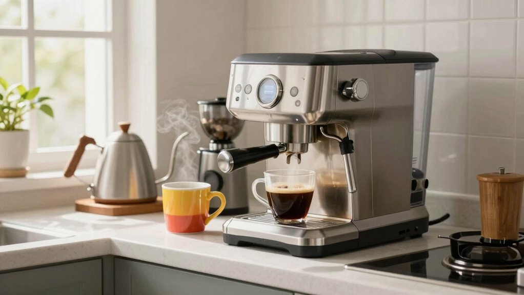 efficient home coffee setup