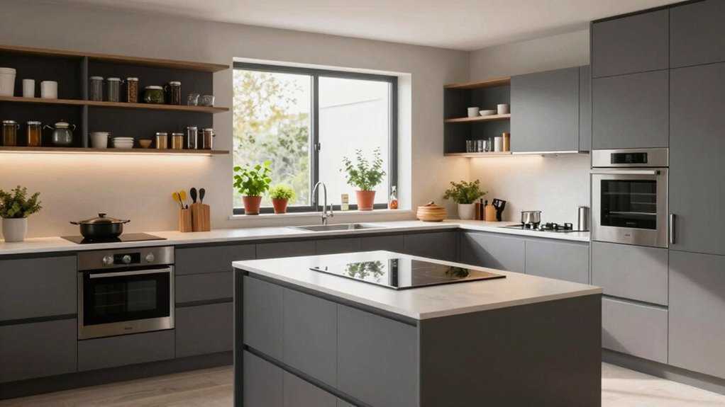 efficient organized kitchen layout