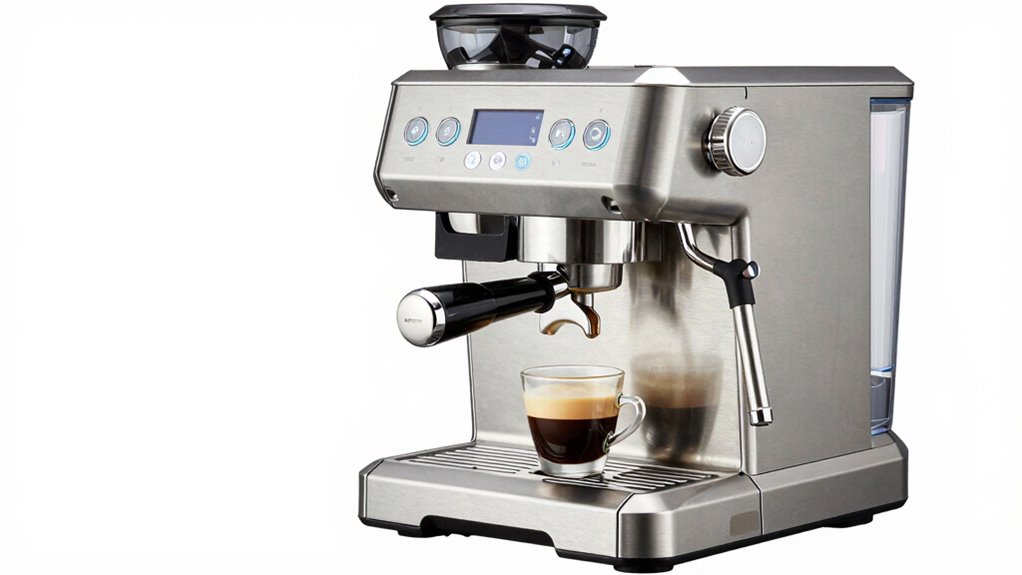 key features of espresso machines
