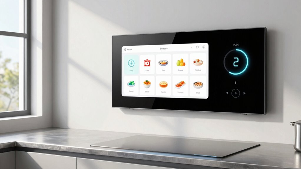 large integrated ergonomic displays