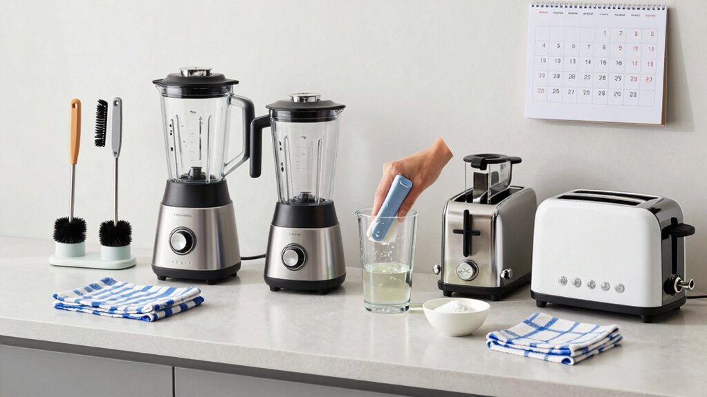 monthly appliance maintenance routine