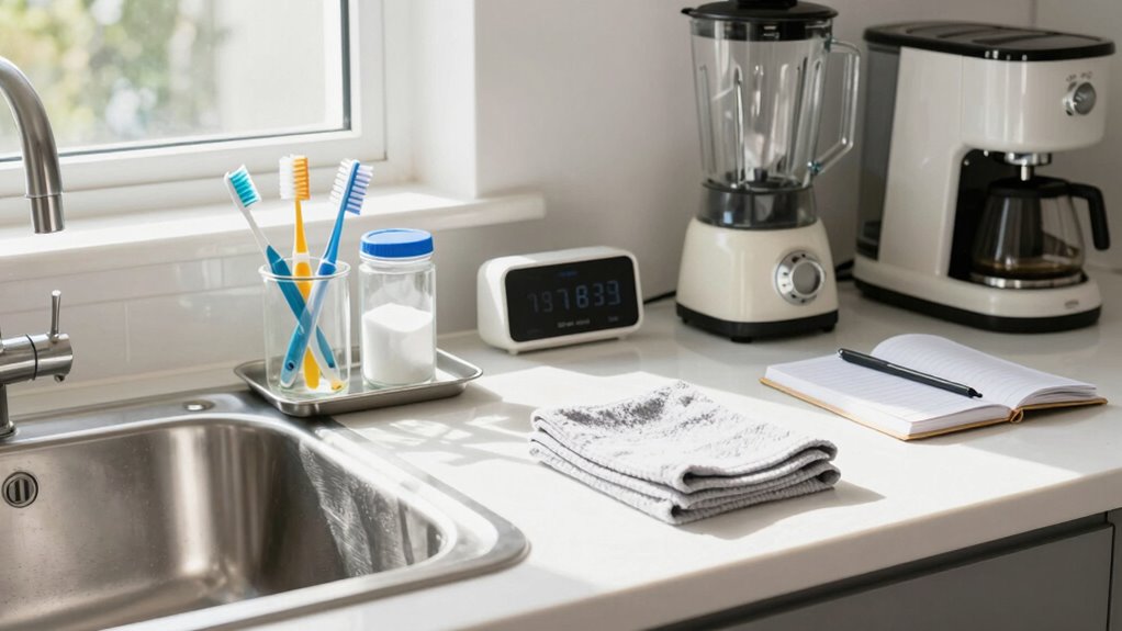 monthly kitchen gadget maintenance