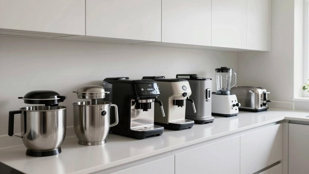 organized efficient appliance zones