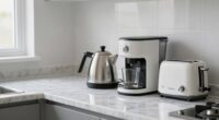 organized hygienic appliance surfaces
