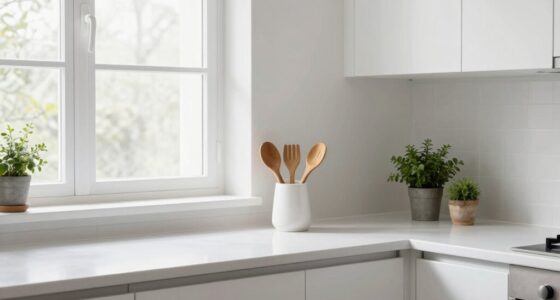 organized minimalist spacious design