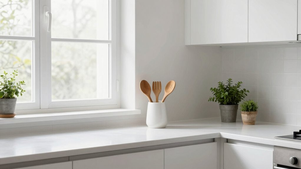 organized minimalist spacious design