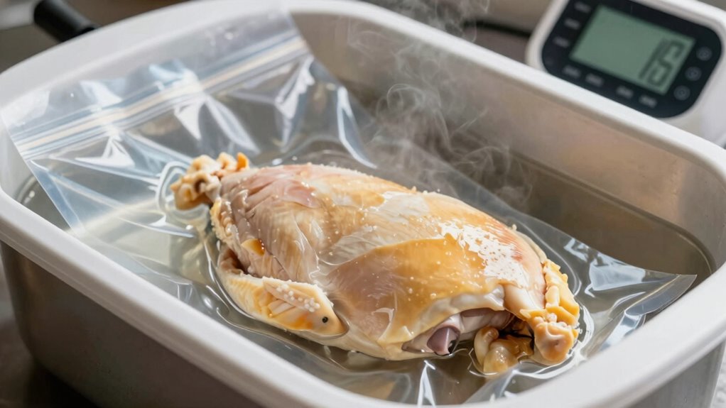 precisely cooked flavorful chicken