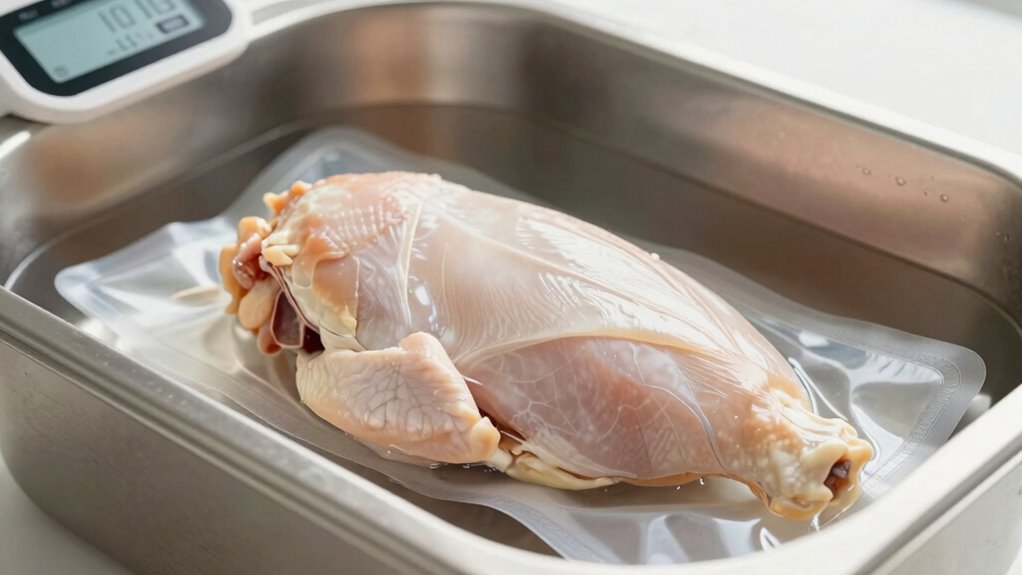 precision cooking for juicy chicken