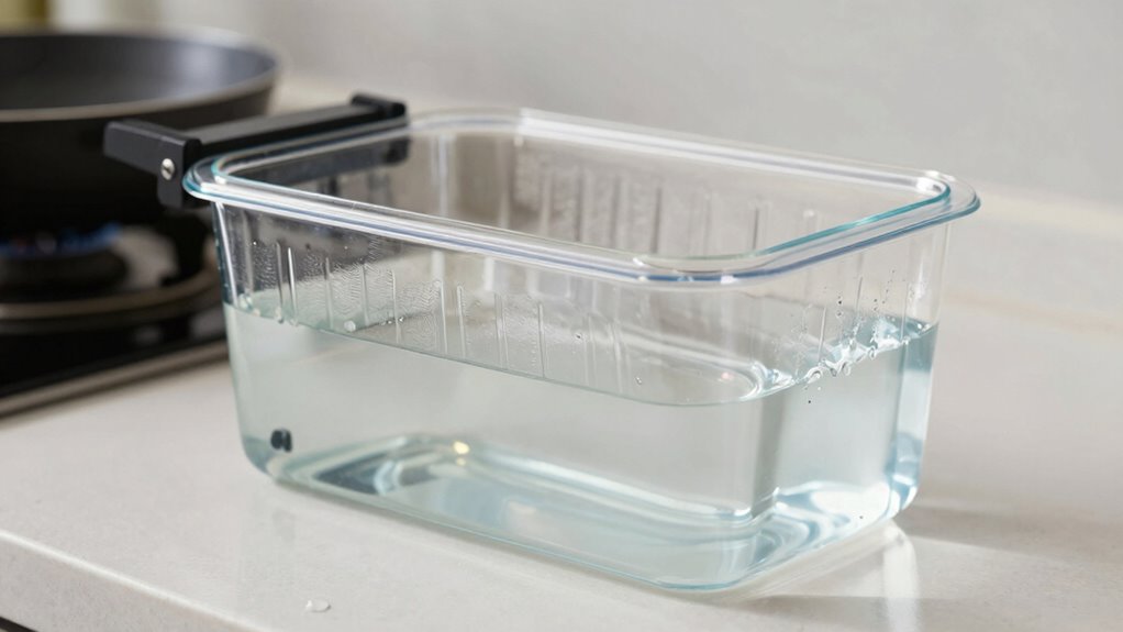 proper container for even cooking