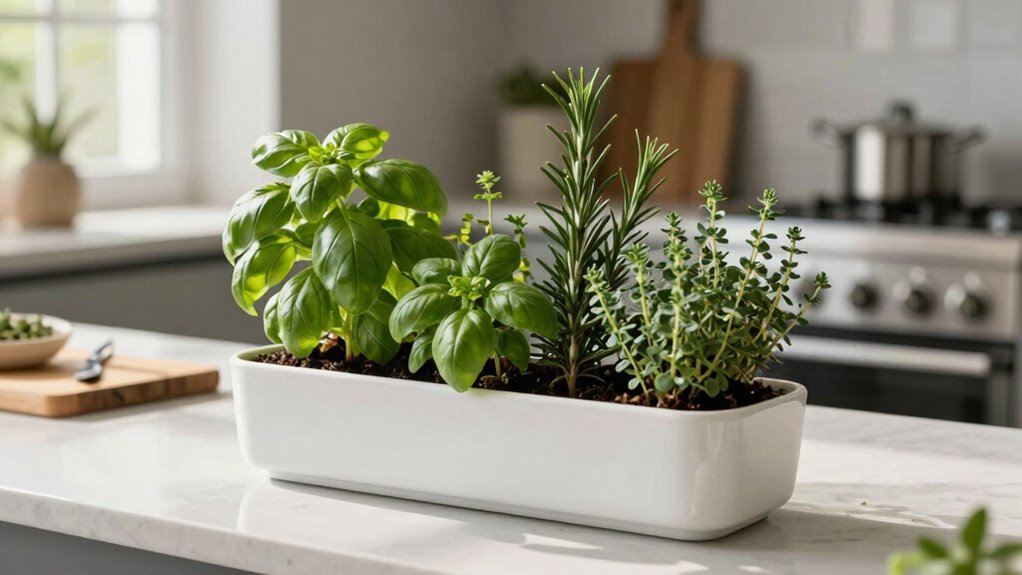 smart automated herb gardening