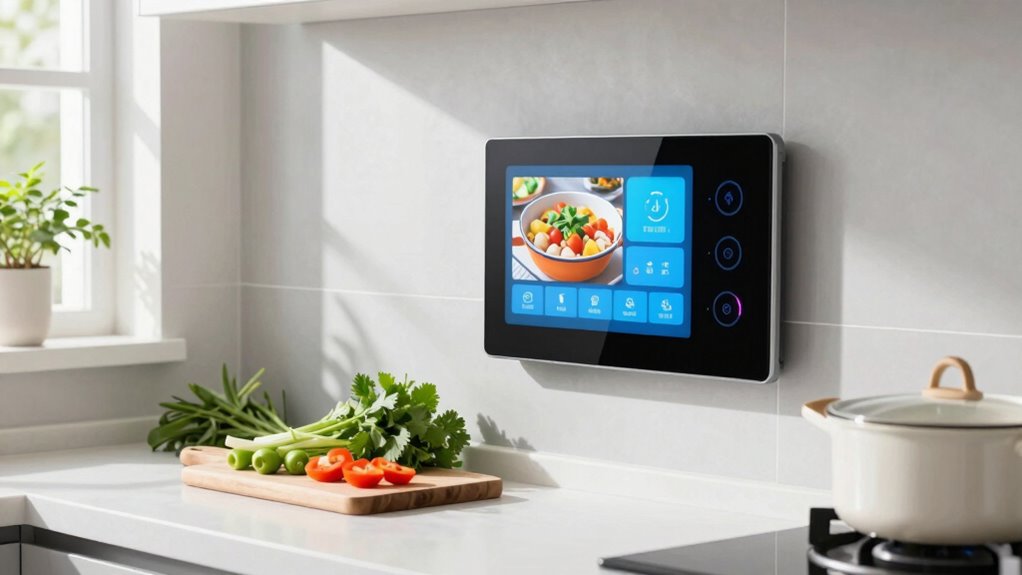 smart displays enhance cooking experience