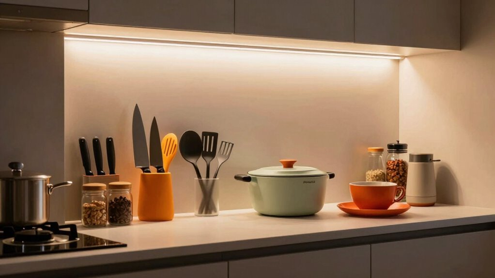 smart energy efficient kitchen lighting
