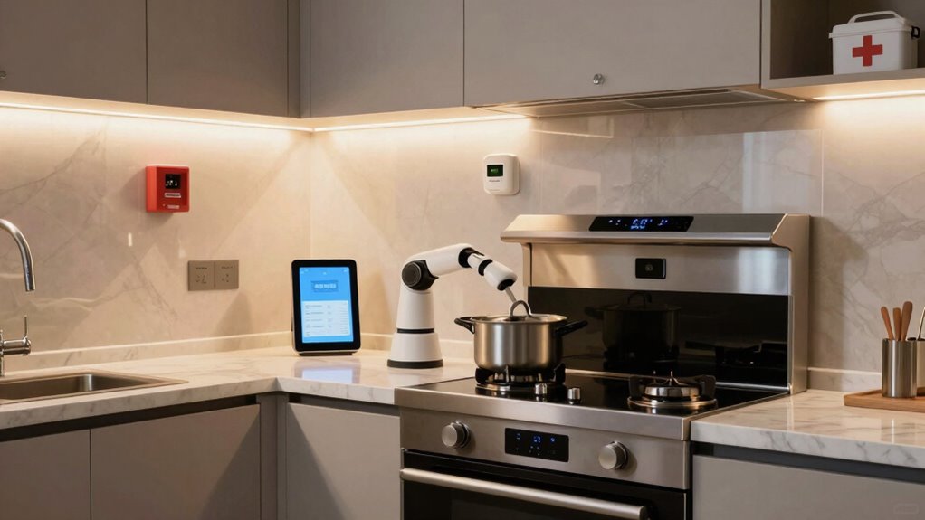 smart kitchen safety measures