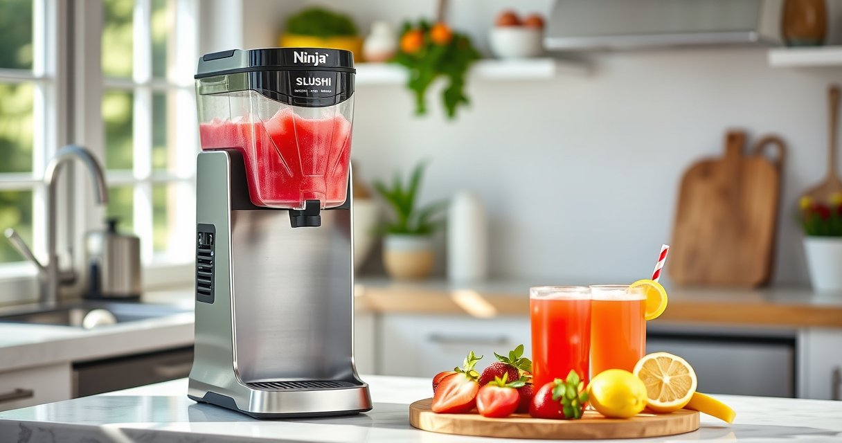 Beat the Summer Heat with the Ninja SLUSHi Frozen Drink Maker