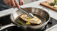 Easy Grilled Cod with Herb Butter