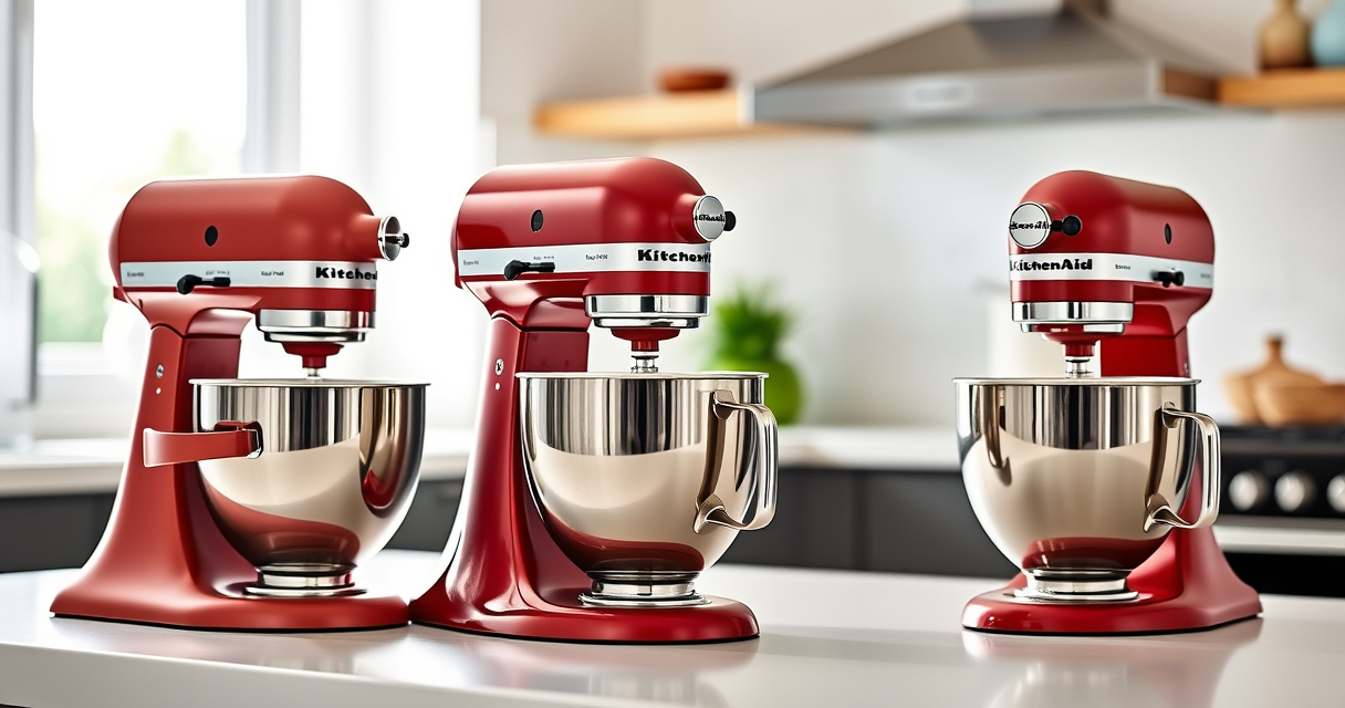 Top KitchenAid Stand Mixer Models Ranked for 2026