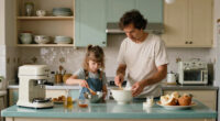 A Father-Daughter Duo Turned Her 90s Kitchen into a Vintage-Inspired Dream