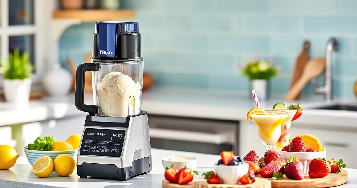 Beat the Heat with the Ninja NC301 CREAMi Ice Cream Maker