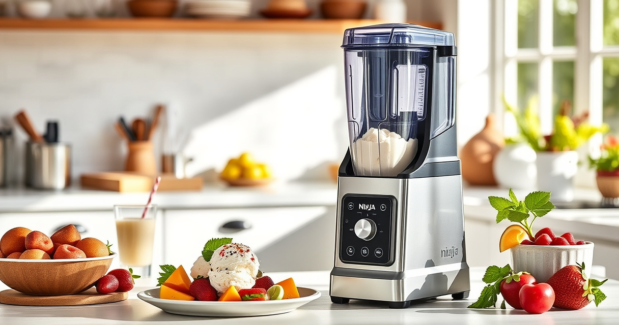 Create Summer Sweetness with the Ninja NC301 CREAMi Ice Cream Maker